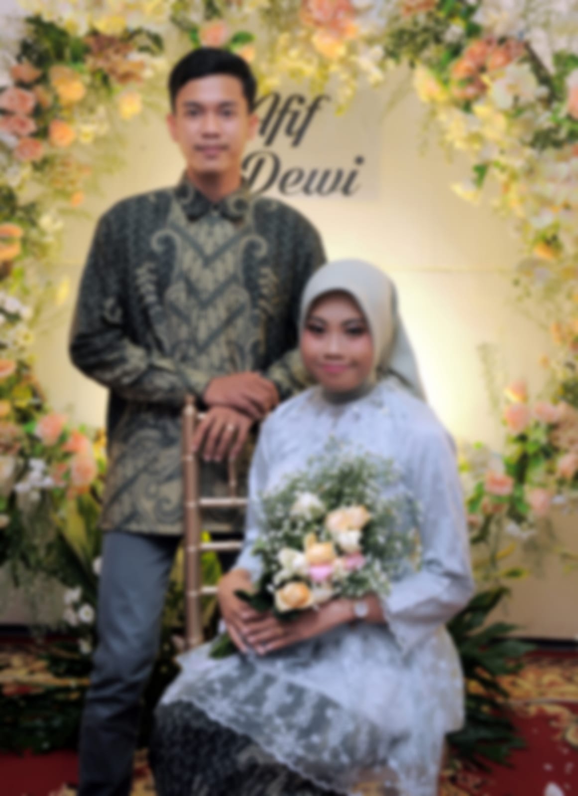 Undangan Pernikahan The Wedding Of Dewi & Afif