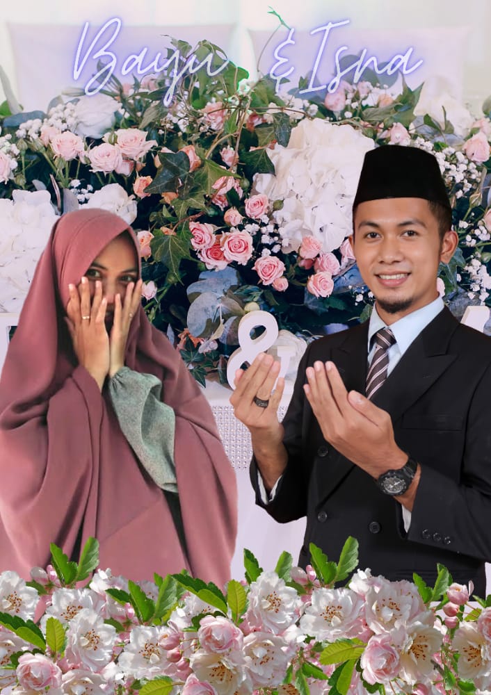 Undangan Pernikahan The Wedding of Bayu and Isna