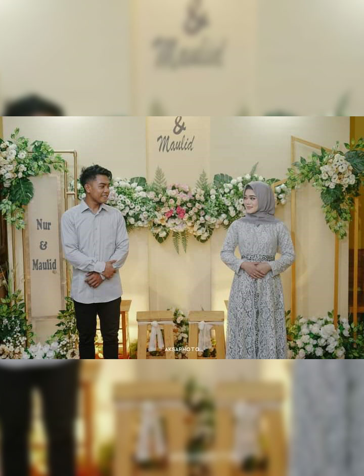 Undangan Pernikahan The Wedding Of Olip & Maulid