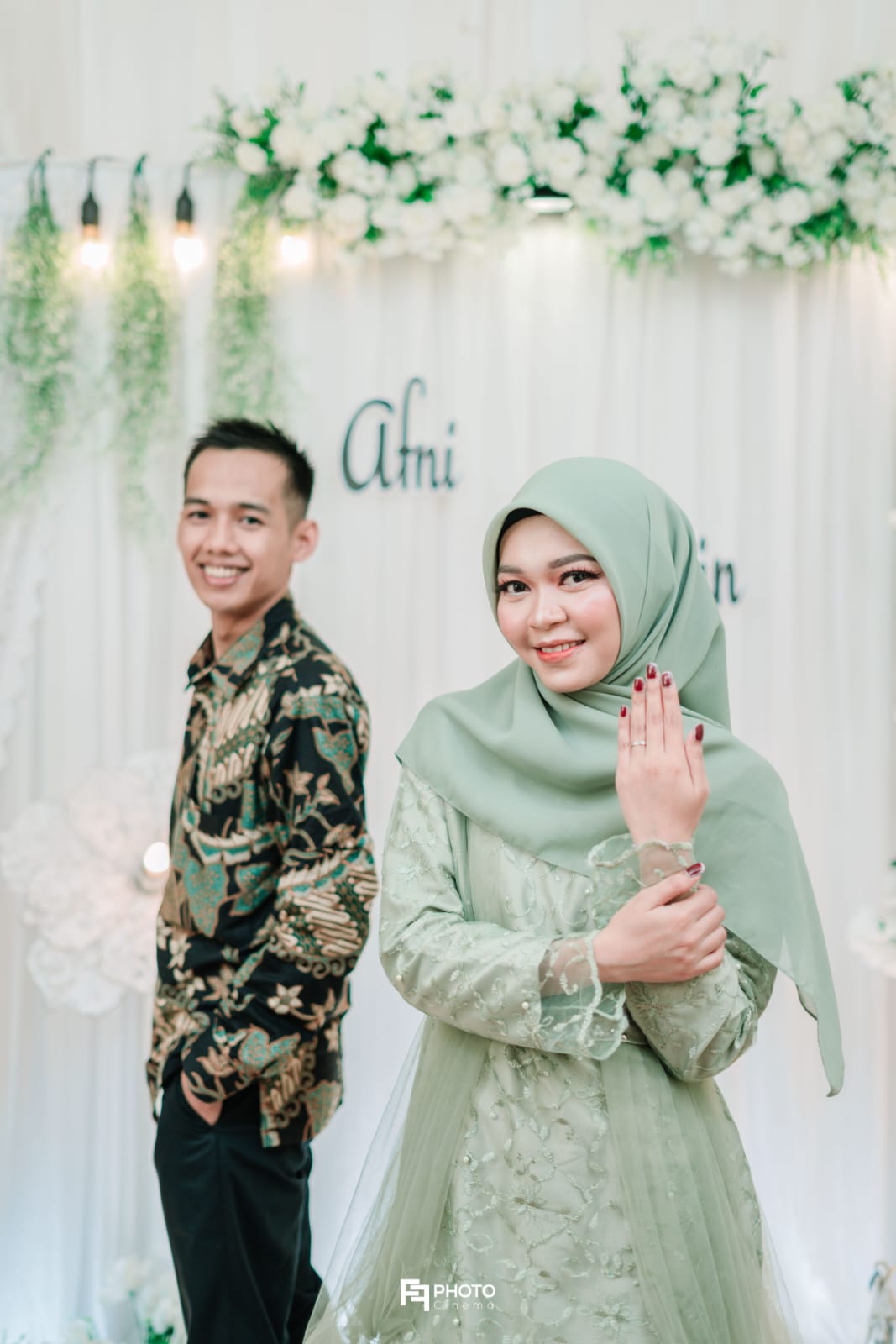 Undangan Pernikahan The Wedding of Ripain and Nur Afni