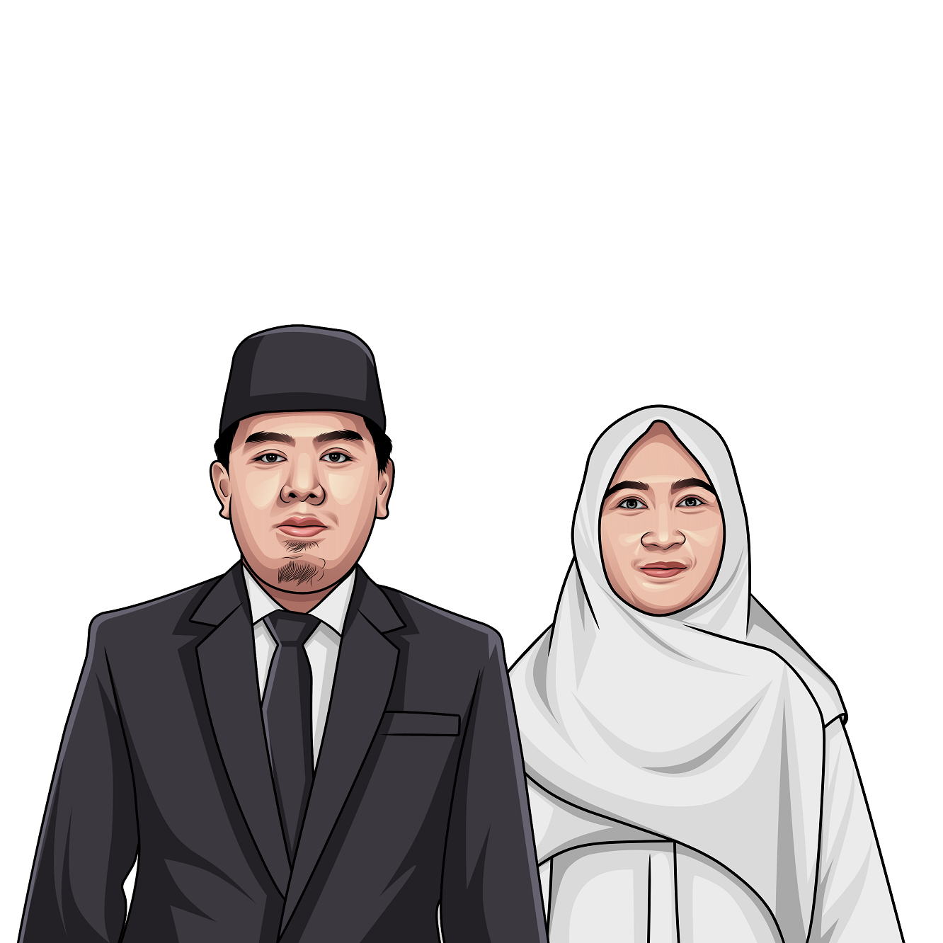 Undangan Pernikahan The Wedding Of Putri & Fathur