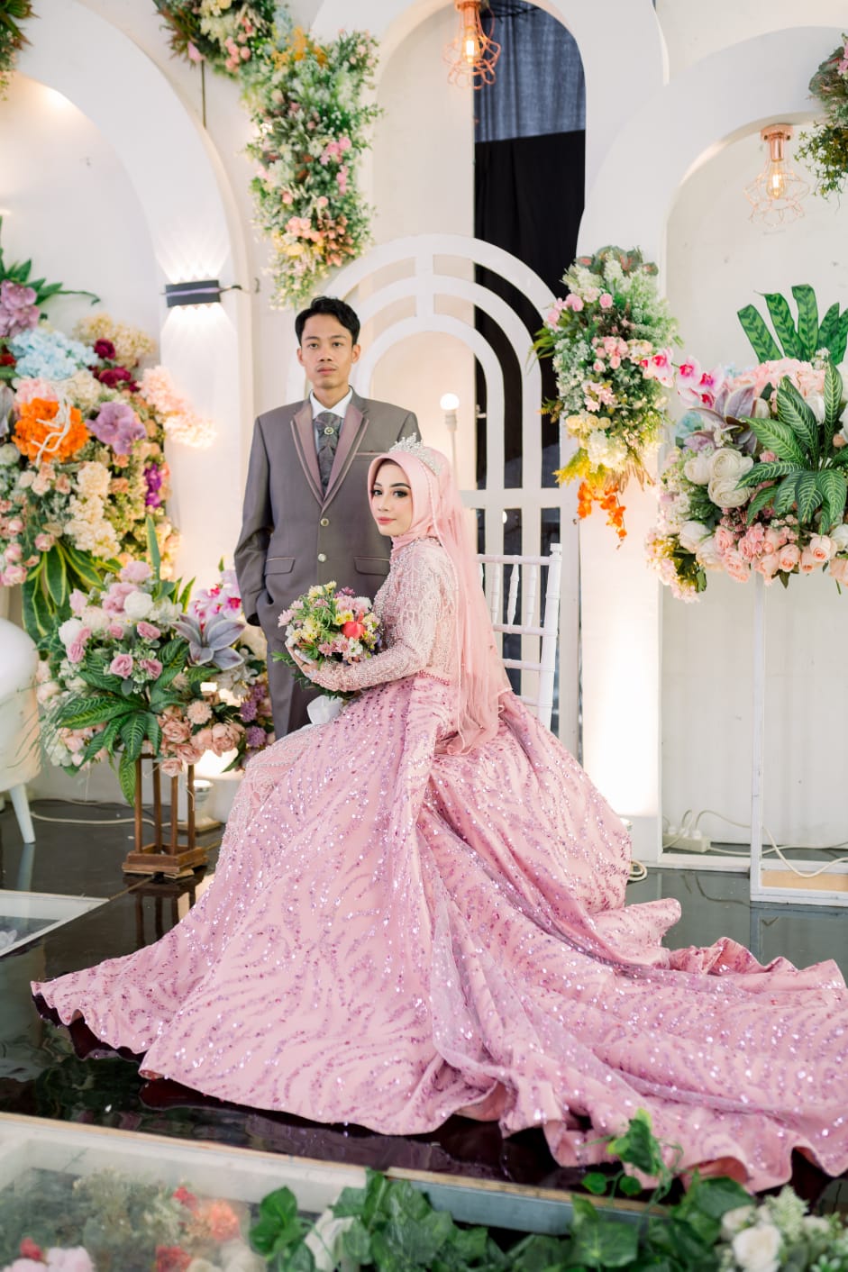 Undangan Pernikahan The Wedding of Syafieq and Faida